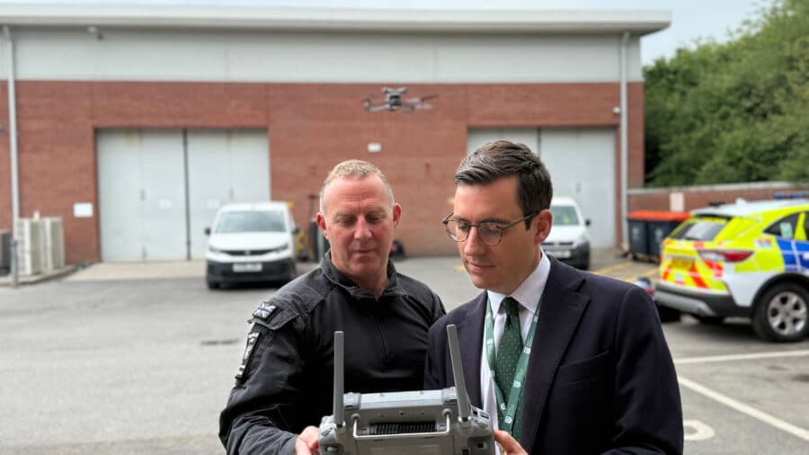 Dan with AI Drone Control