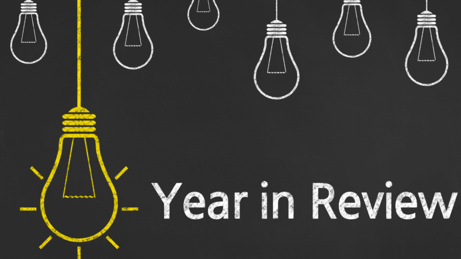 Year in review graphic