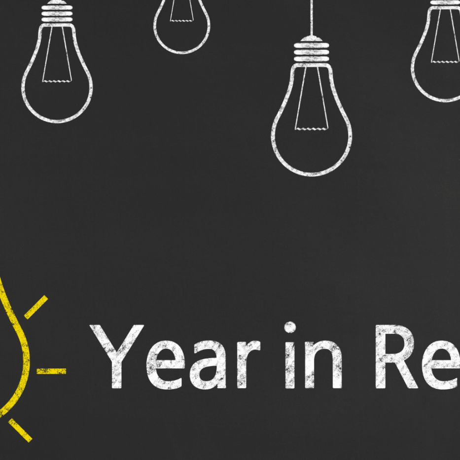 Year in review graphic