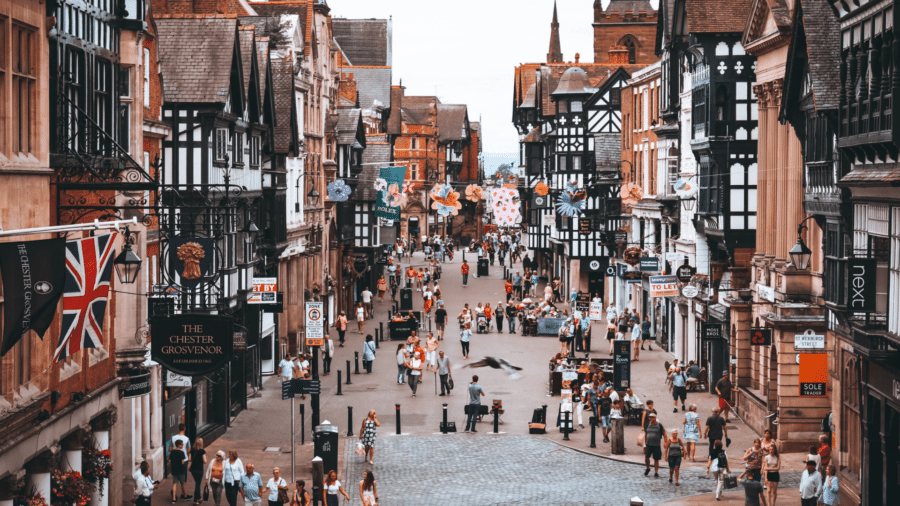 Chester city centre