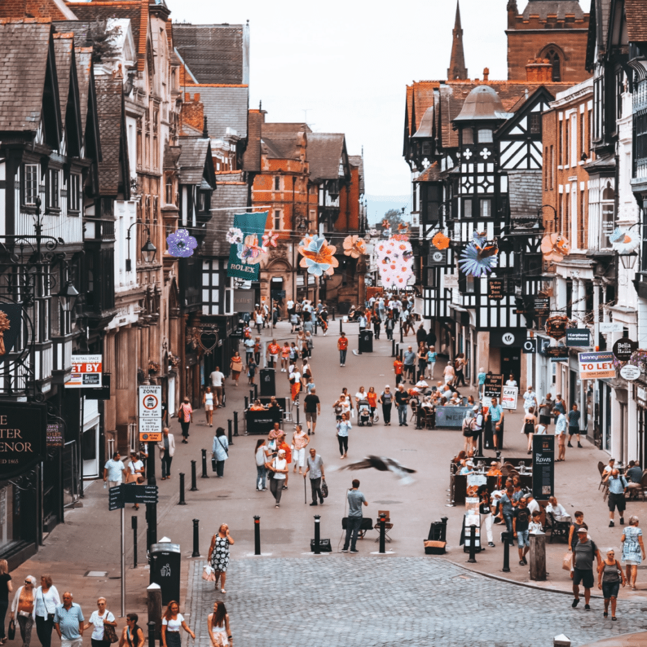 Chester city centre