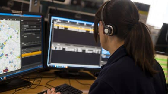 Call handler for Cheshire Constabulary