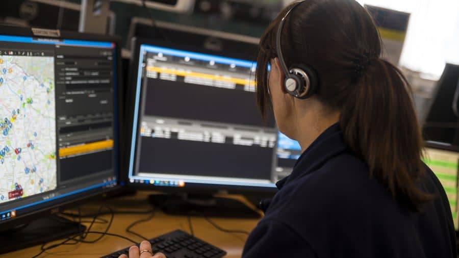 Call handler for Cheshire Constabulary